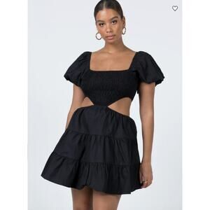 Black Dress Princess Polly - Amber Mini